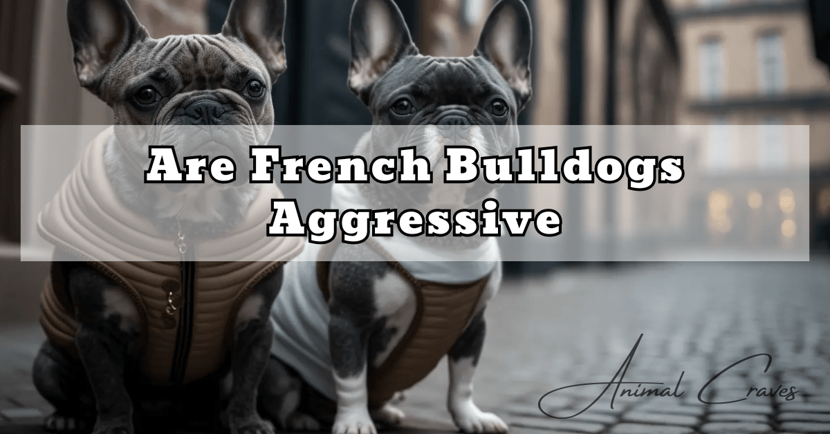 Are French Bulldogs Aggressive