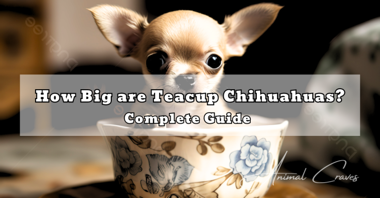 Big are Teacup Chihuahuas